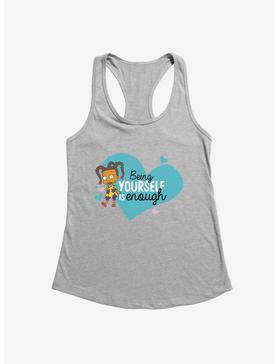 Rugrats Susie Carmichael Being Yourself Is Enough Girls Tank Top, HEATHER, hi-res
