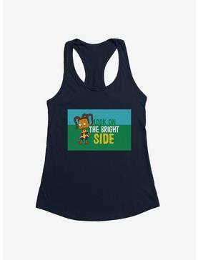 Rugrats Susie Carmichael Look On The Bright Side Girls Tank, NAVY, hi-res