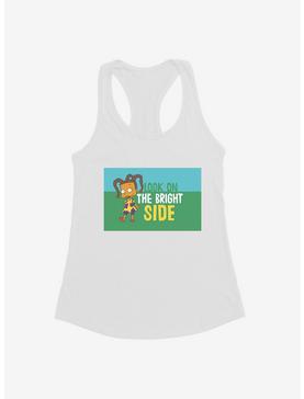 Rugrats Susie Carmichael Look On The Bright Side Girls Tank, WHITE, hi-res