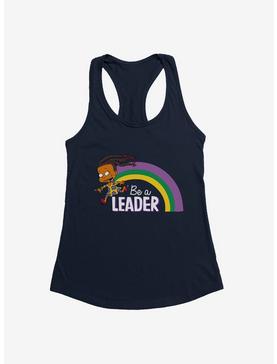 Rugrats Susie Carmichael Be A Leader Rainbow Girls Tank, NAVY, hi-res