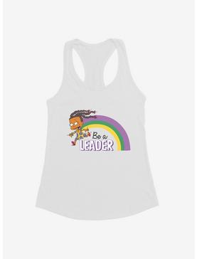 Rugrats Susie Carmichael Be A Leader Rainbow Girls Tank, WHITE, hi-res