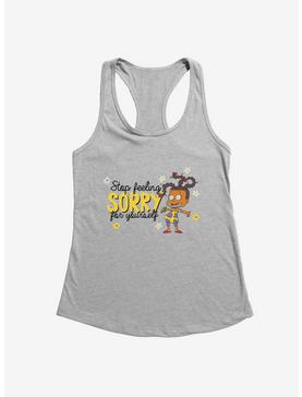 Rugrats Susie Carmichael Stop Feeling Sorry For Yourself Girls Tank, HEATHER, hi-res