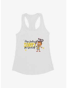 Rugrats Susie Carmichael Stop Feeling Sorry For Yourself Girls Tank, WHITE, hi-res
