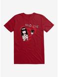 Emily The Strange Mad Love T-Shirt, INDEPENDENCE RED, hi-res