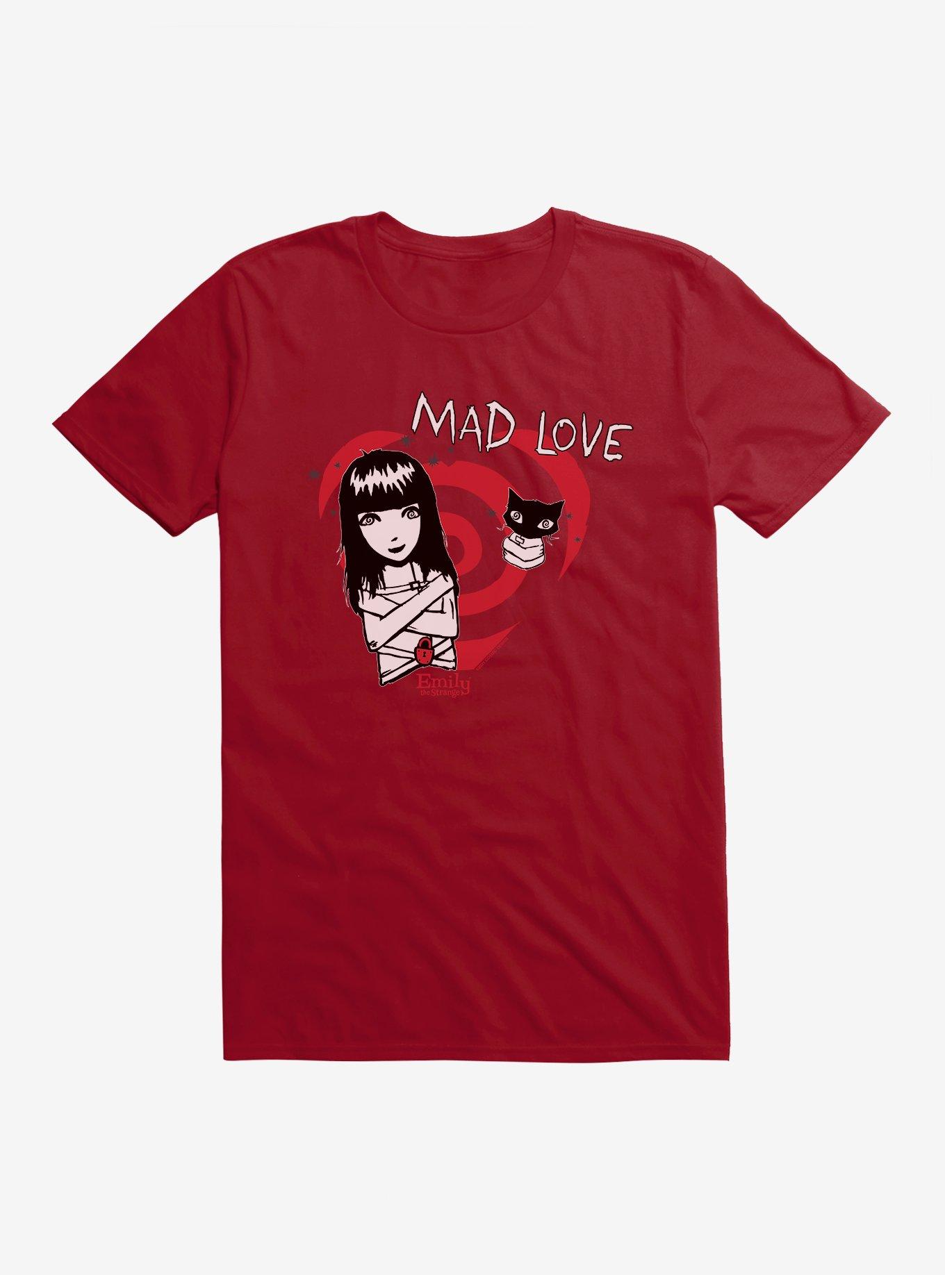Emily The Strange Mad Love T-Shirt, , hi-res