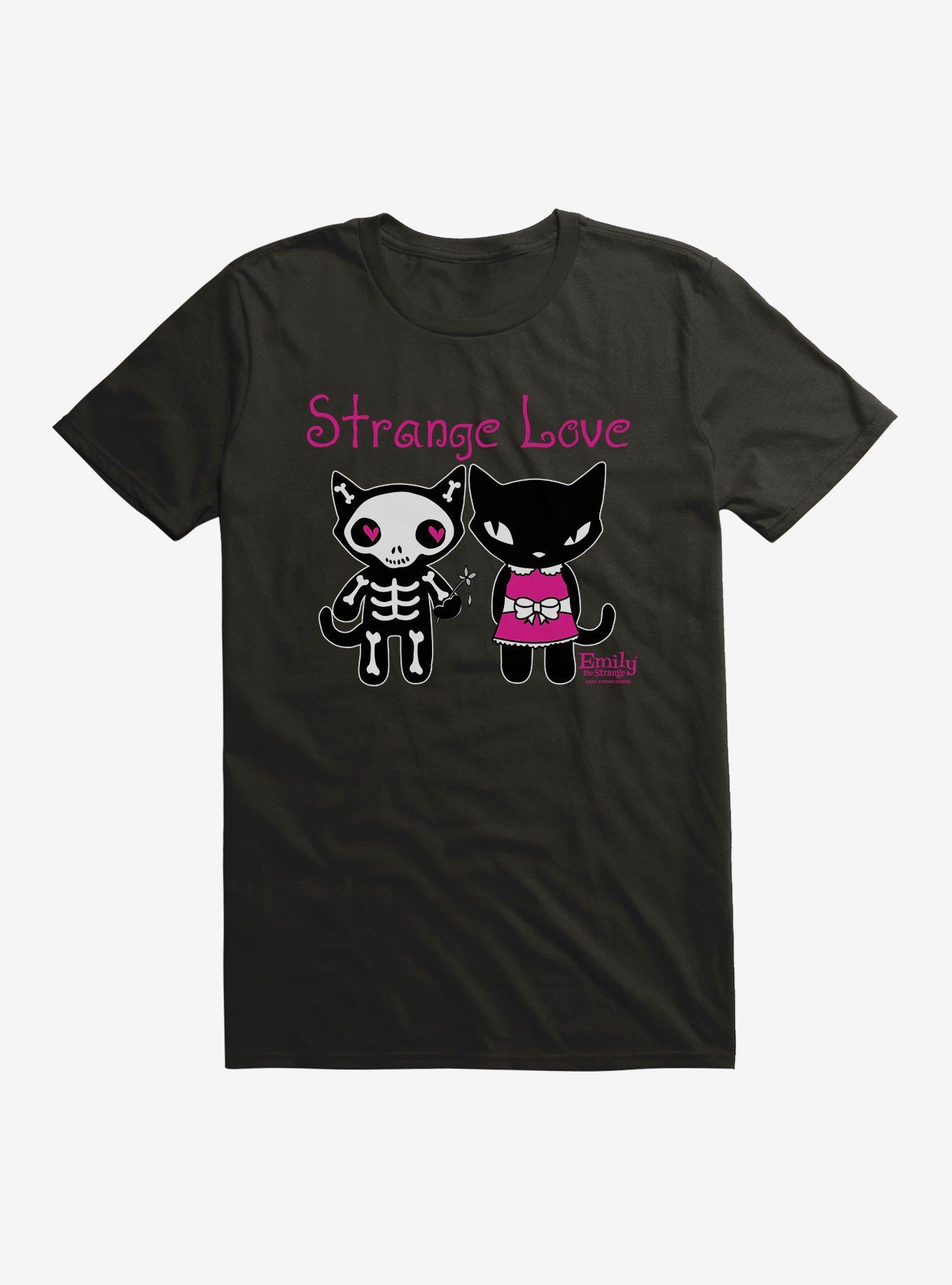 Emily The Strange Strange Love T-Shirt, , hi-res