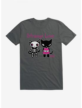 Emily The Strange Strange Love T-Shirt, CHARCOAL, hi-res