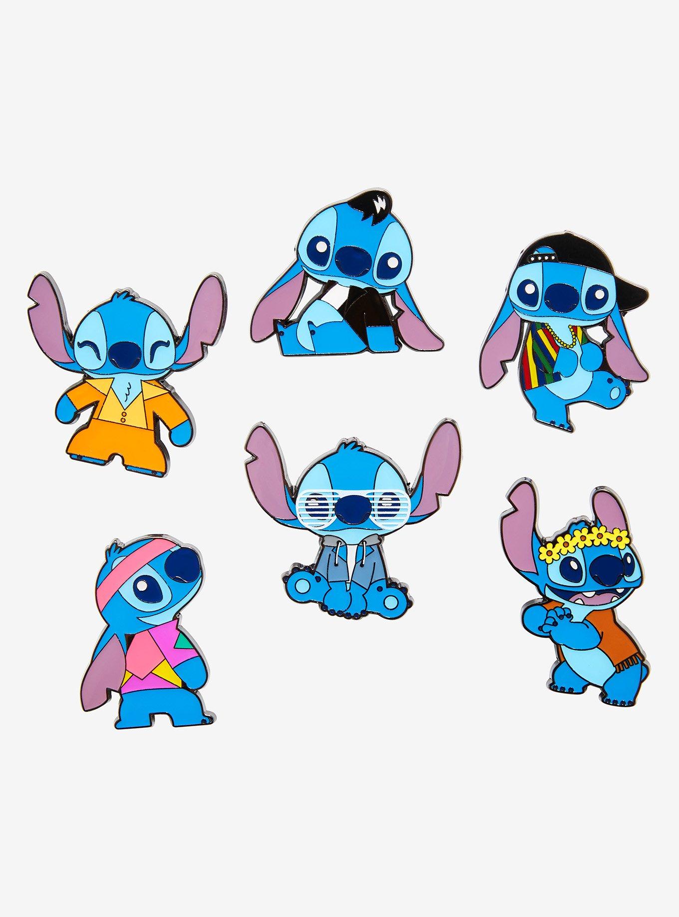 Loungefly Disney Lilo & Stitch Decades Blind Box Enamel Pin - BoxLunch Exclusive, , hi-res
