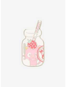 Loungefly Sanrio Chococat Strawberry Milk Jug Enamel Pin - BoxLunch Exclusive, , hi-res