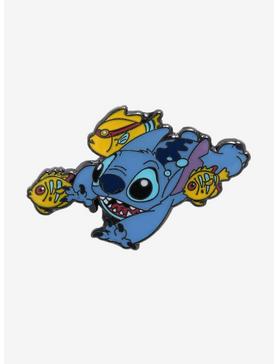Loungefly Disney Lilo & Stitch Swimming with Stitch & Fishes Enamel Pin - BoxLunch Exclusive, , hi-res