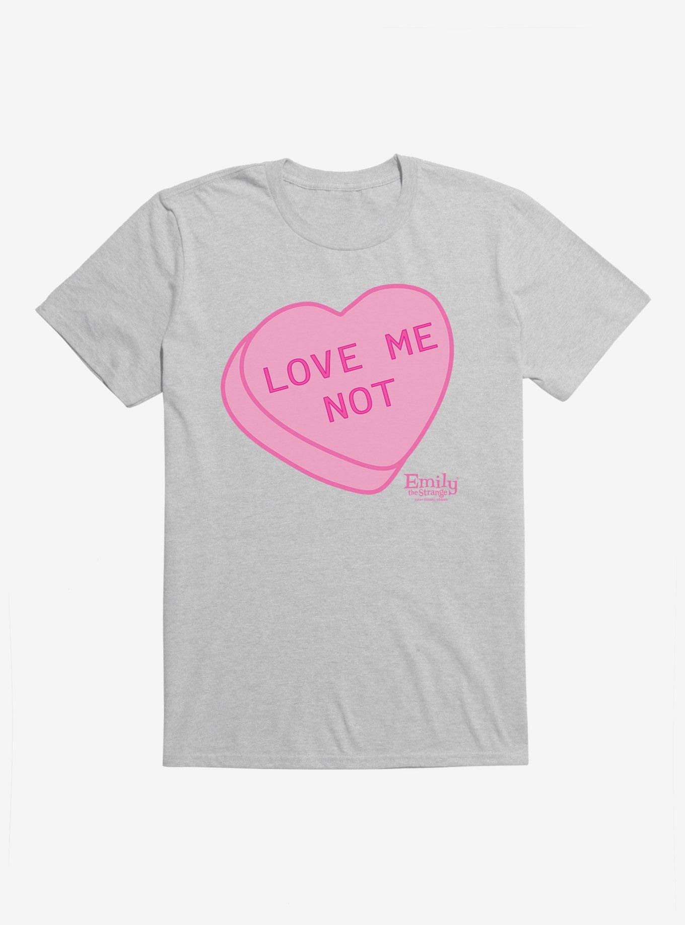 Emily The Strange Love Me Not Candy T-Shirt, , hi-res