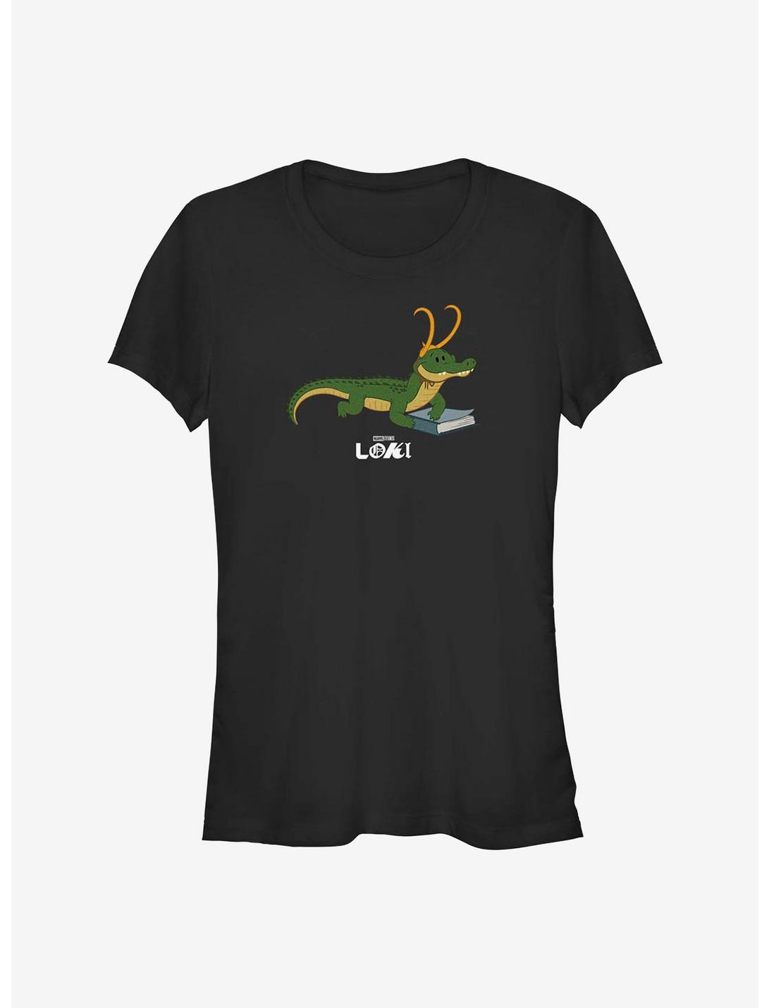 Marvel Loki Gator Loki Hero Girls T-Shirt, BLACK, hi-res