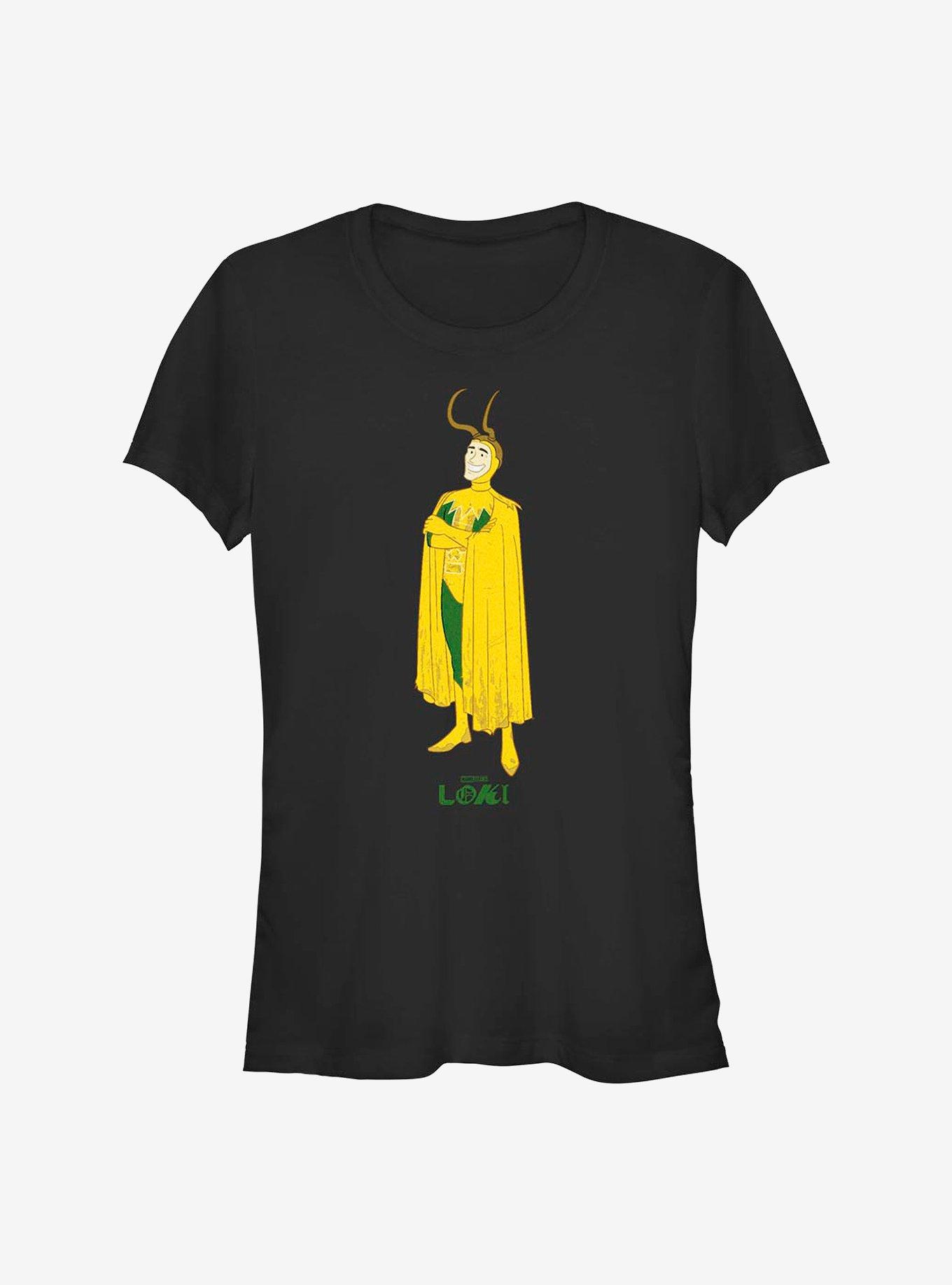 Marvel Loki Old Loki Hero Girls T-Shirt, BLACK, hi-res