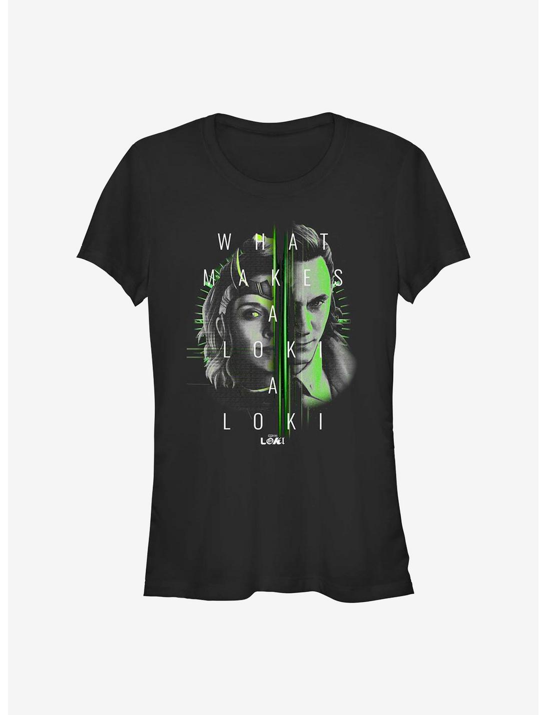 Marvel Loki Sylvie What Makes Loki Girls T-Shirt, BLACK, hi-res