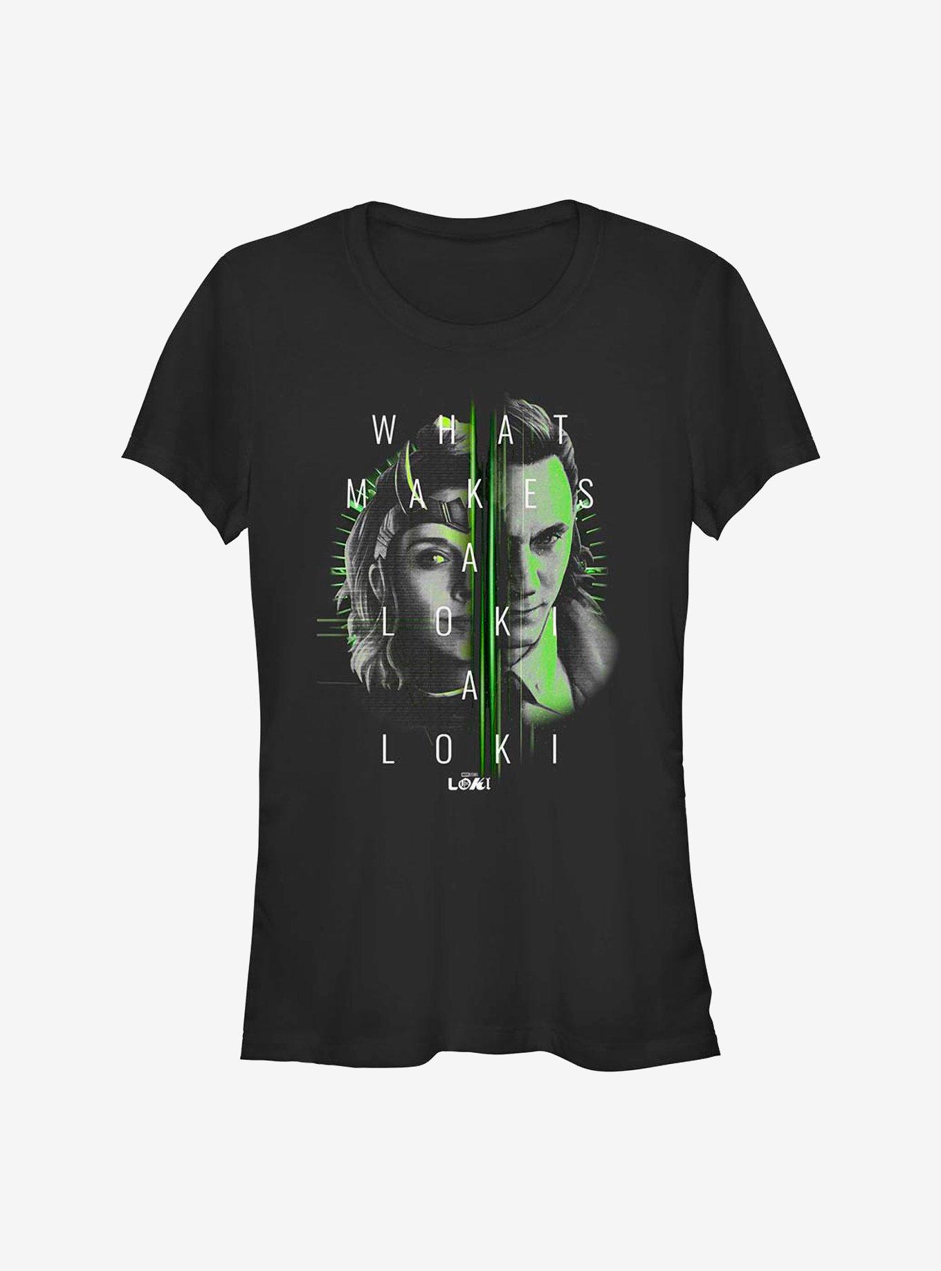 Marvel Loki Sylvie What Makes Loki Girls T-Shirt, BLACK, hi-res