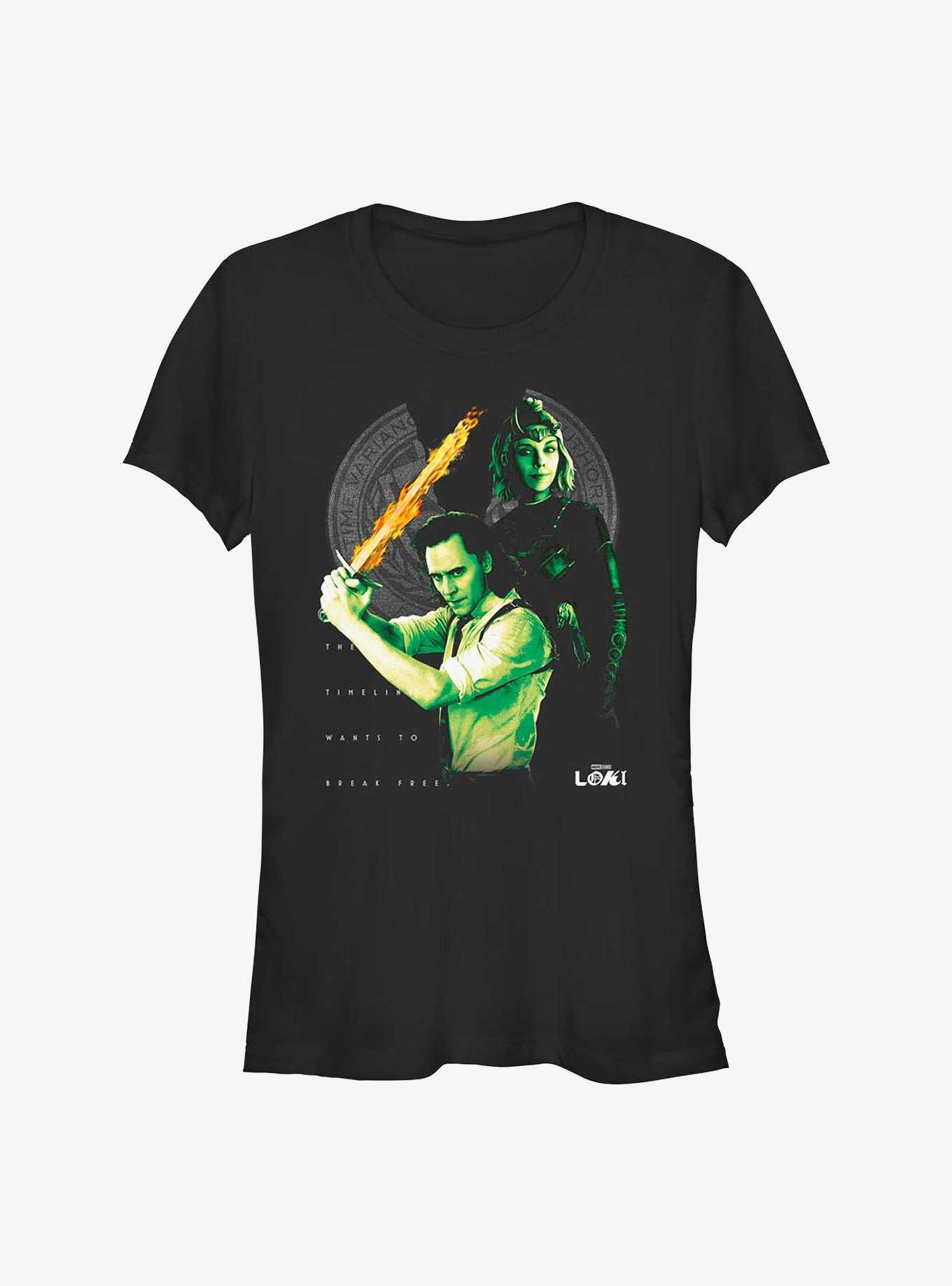Marvel Loki Time Heroes Girls T-Shirt, , hi-res
