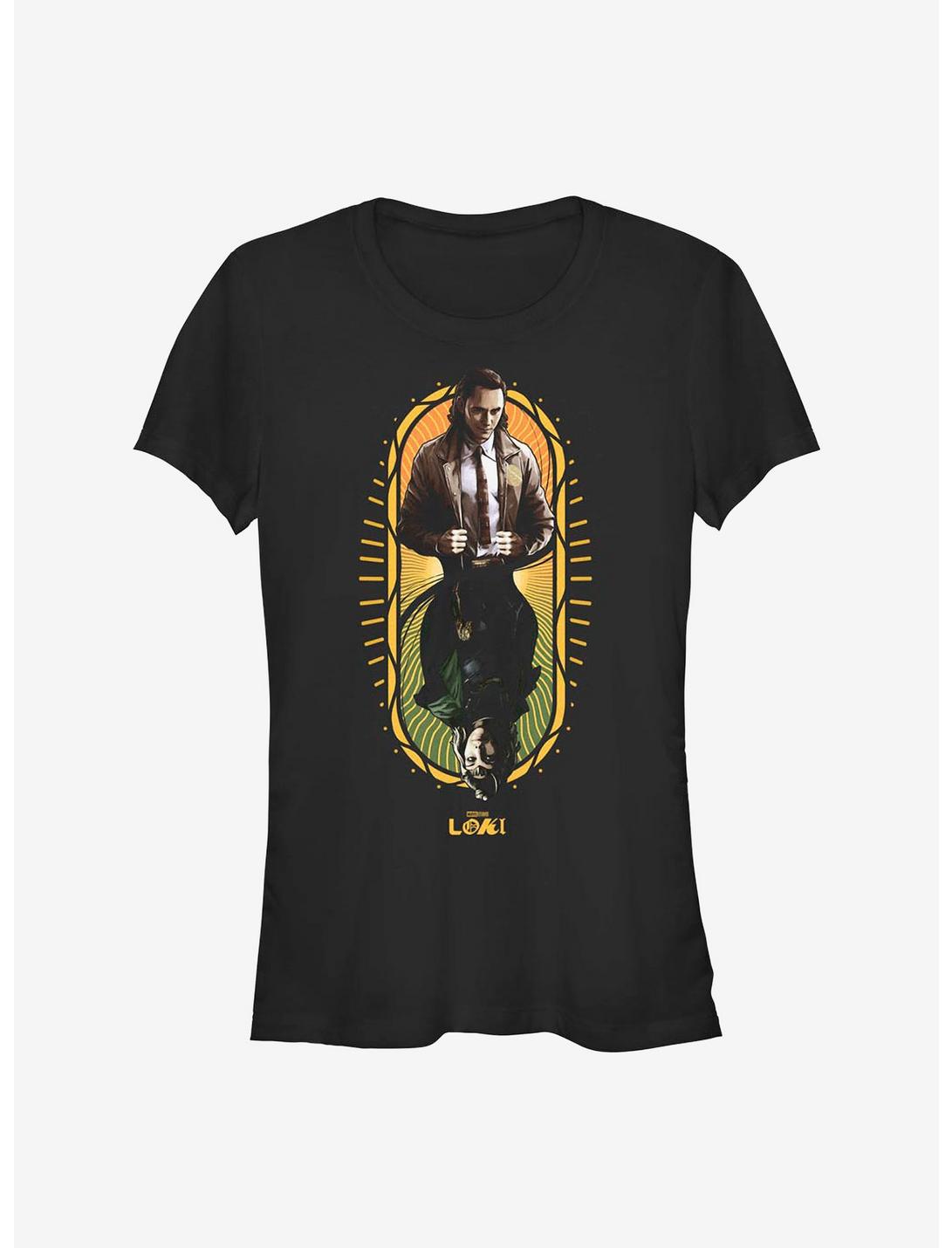 Marvel Loki Time Switch Girls T-Shirt, BLACK, hi-res