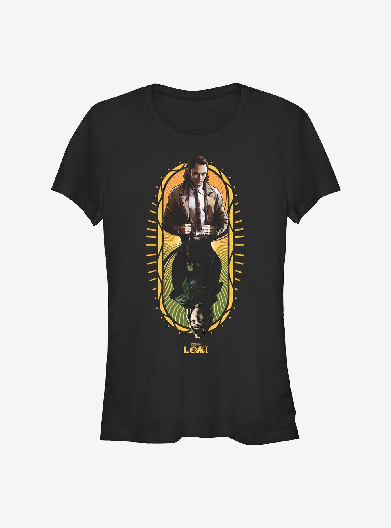 Marvel Loki Time Switch Girls T-Shirt, BLACK, hi-res