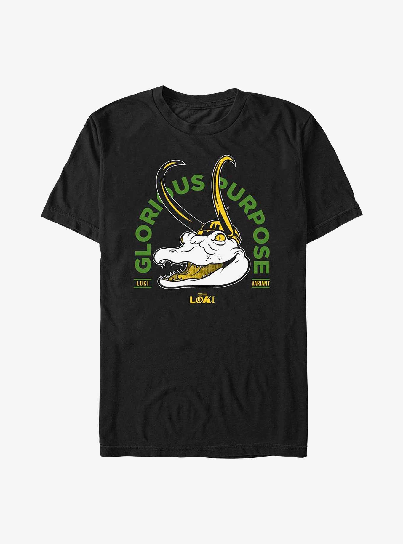 Marvel Loki Gator Loki Glorious Purpose T-Shirt, , hi-res