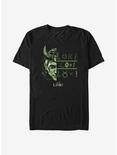 Marvel Loki Symbols T-Shirt, BLACK, hi-res