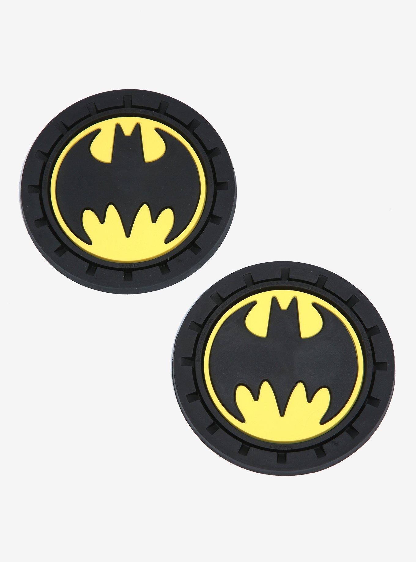 DC Comics Batman Bat Symbol Car Coasters, , hi-res