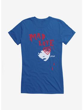 Emily The Strange Mad Love Logo Girls T-Shirt, , hi-res