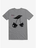 Emily The Strange Black Cherry Cats T-Shirt, STORM GREY, hi-res