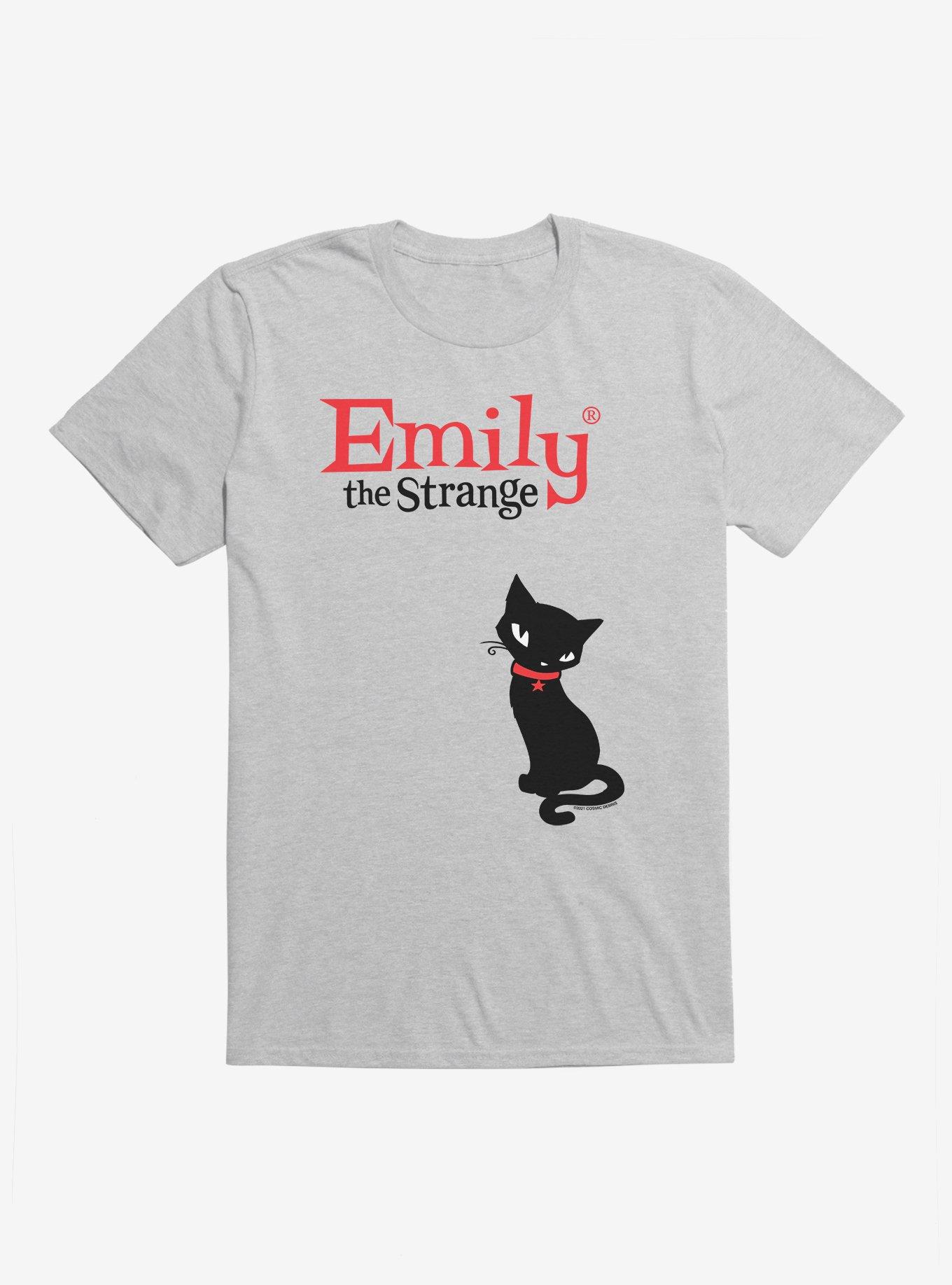 Emily The Strange NeeChee Lookin' Cute T-Shirt, HEATHER, hi-res