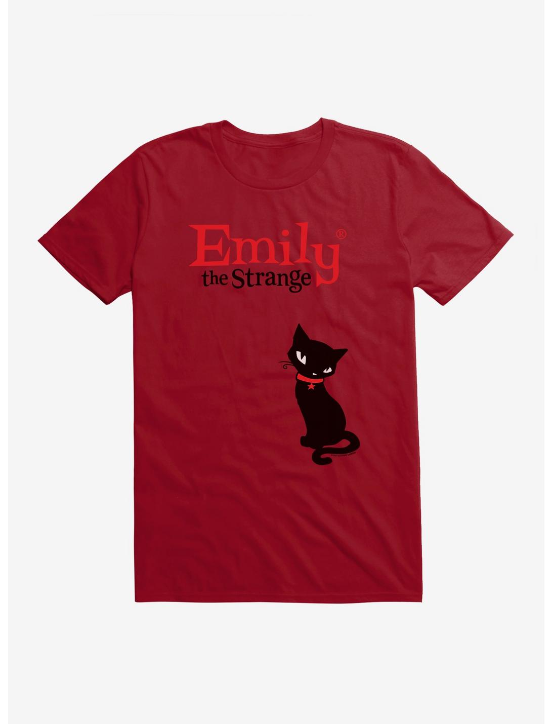 Emily The Strange NeeChee Lookin' Cute T-Shirt, INDEPENDENCE RED, hi-res