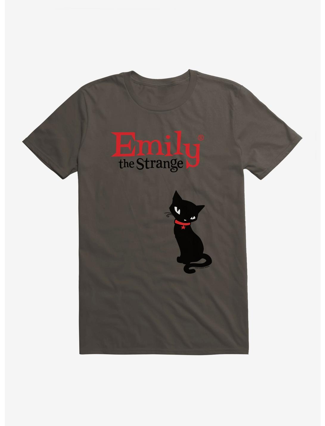Emily The Strange NeeChee Lookin' Cute T-Shirt, SMOKE, hi-res