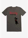 Emily The Strange NeeChee Lookin' Cute T-Shirt, SMOKE, hi-res