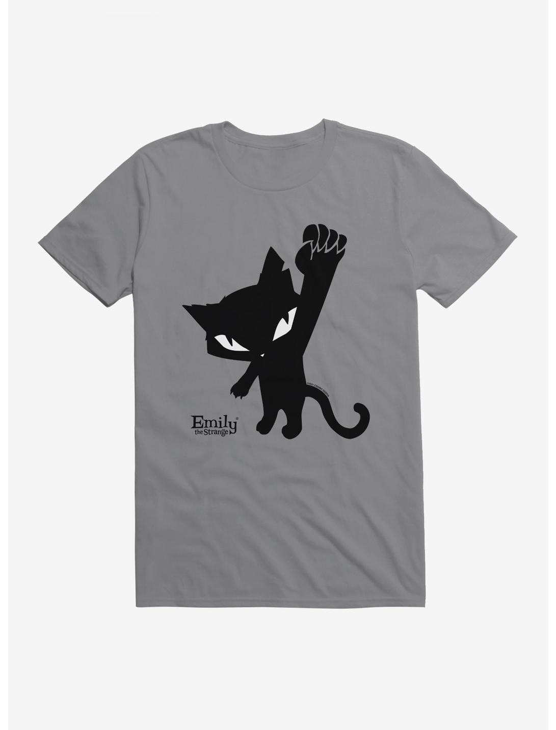 Emily The Strange Power To The Cat T-Shirt, STORM GREY, hi-res