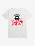 Emily The Strange Public Emily T-Shirt, WHITE, hi-res