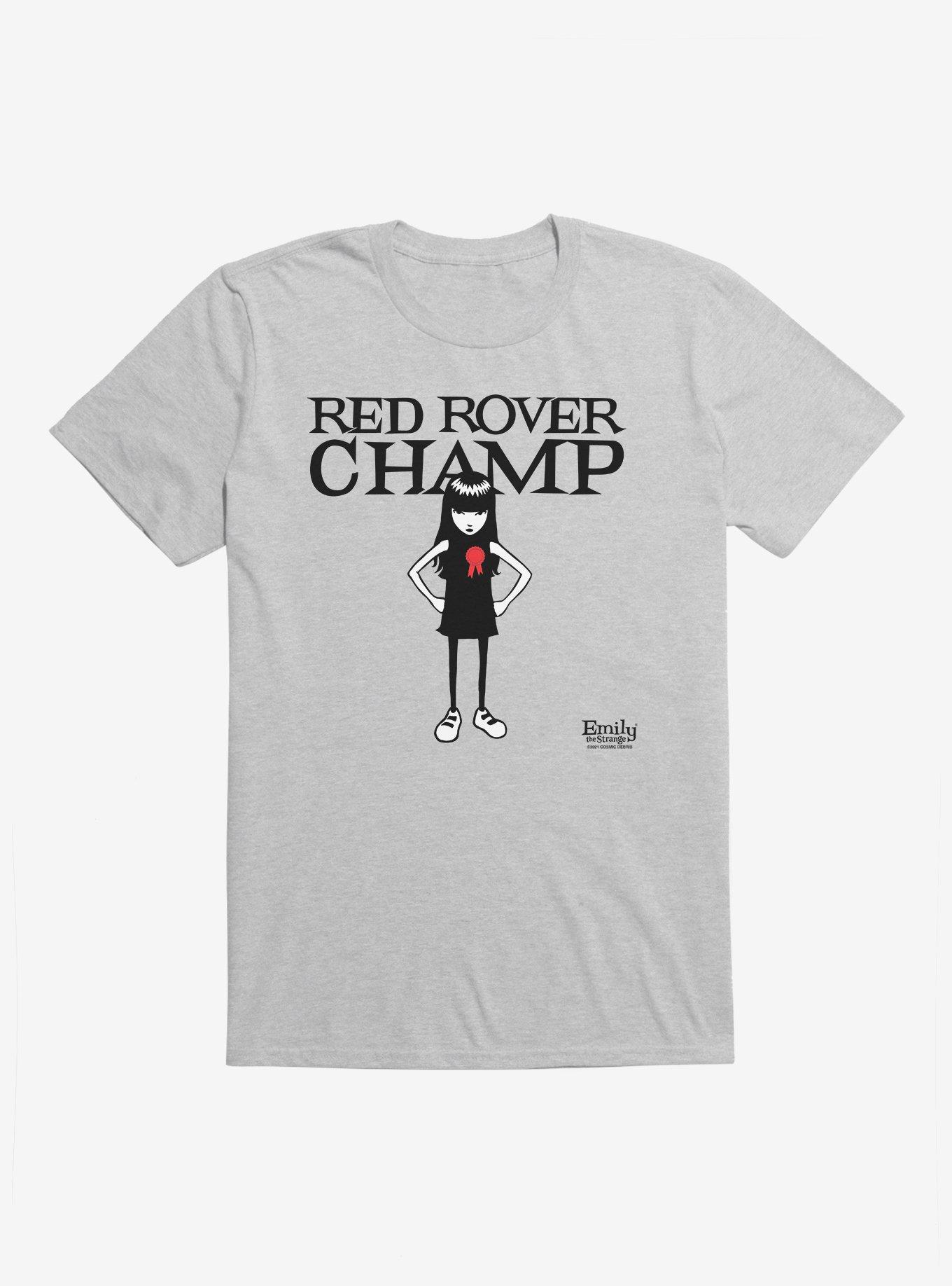 Emily The Strange Red Rover Champ T-Shirt, HEATHER, hi-res
