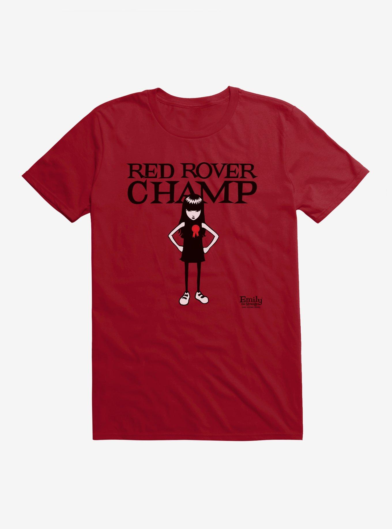 Emily The Strange Red Rover Champ T-Shirt, INDEPENDENCE RED, hi-res