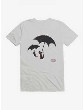 Emily The Strange Umbrella Cats T-Shirt, , hi-res