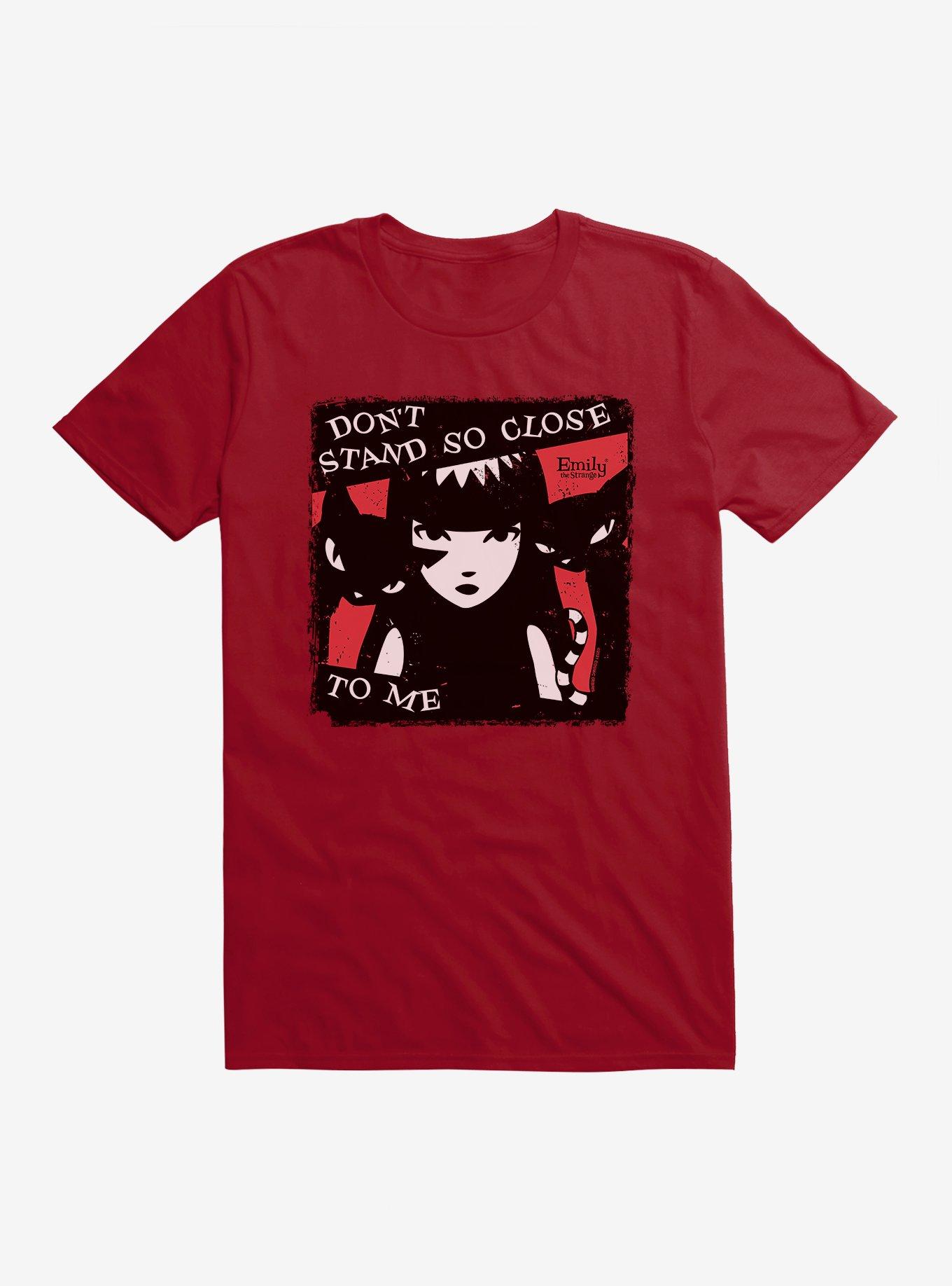 Emily The Strange Don't Stand So Close T-Shirt, , hi-res