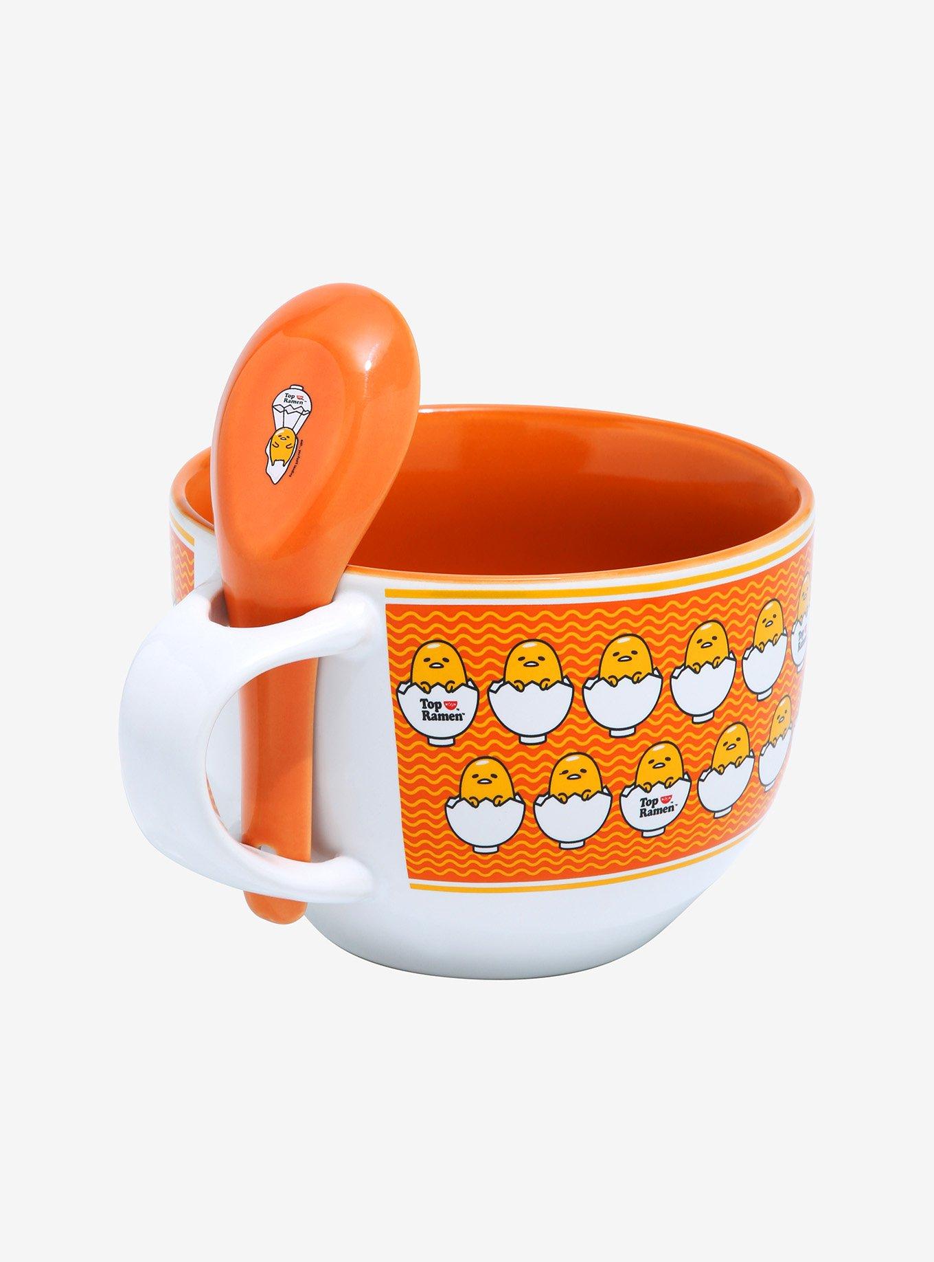 Nissin Top Ramen x Gudetama Soup Mug with Spoon, , hi-res