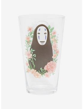Studio Ghibli Spirited Away No-Face Floral Pint Glass - BoxLunch Exclusive, , hi-res