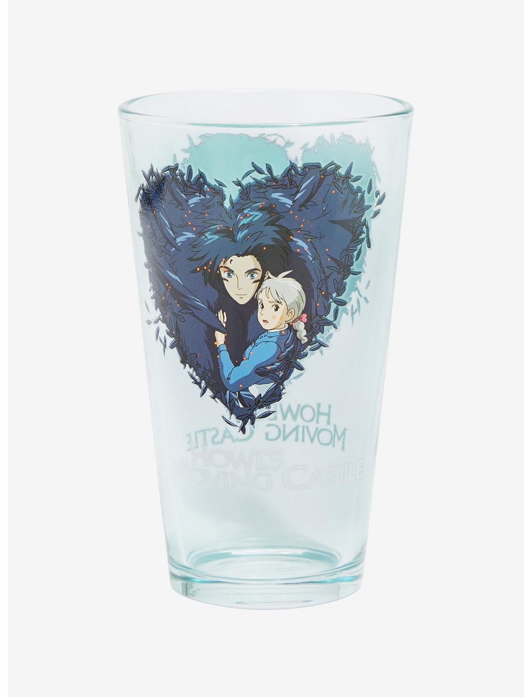 Studio Ghibli Howl's Moving Castle Heart Frame Pint Glass - BoxLunch Exclusive, , hi-res