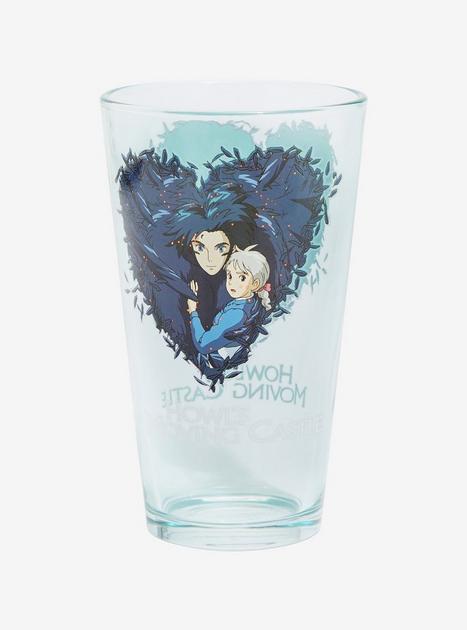 Studio Ghibli Howl's Moving Castle Heart Frame Pint Glass