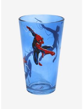 Marvel Spider-Man Swinging Spider-Man Pint Glass - BoxLunch Exclusive, , hi-res