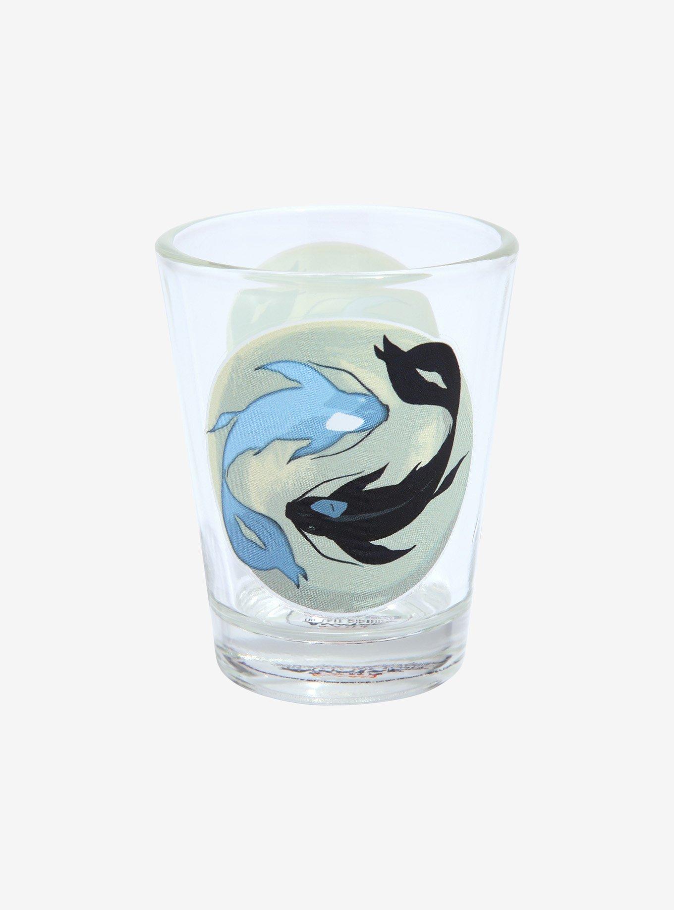 Avatar: The Last Airbender Moon Spirit & Ocean Spirit Mini Glass - BoxLunch Exclusive, , hi-res