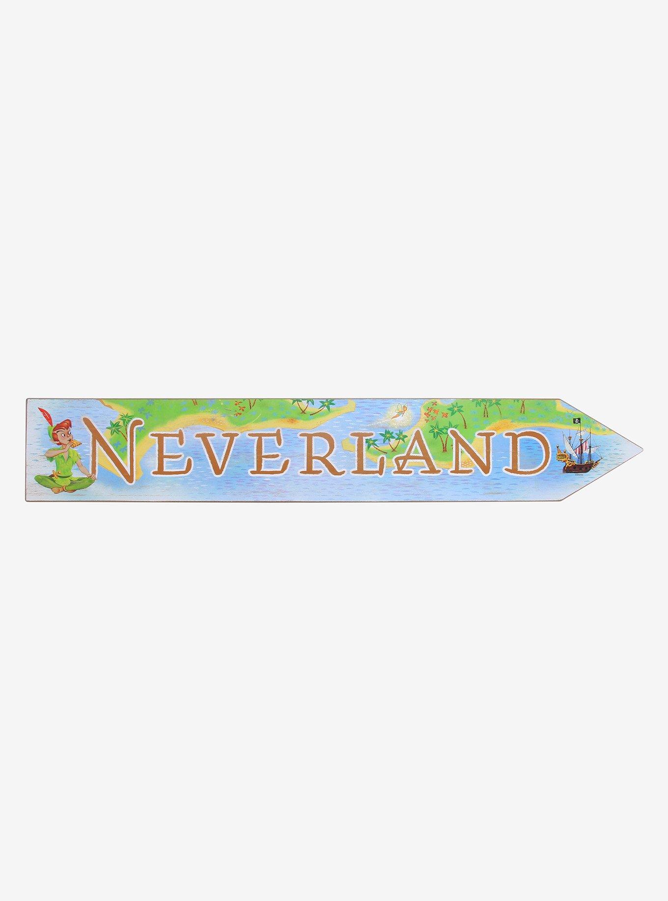 Disney Peter Pan Neverland Arrow Sign, , hi-res
