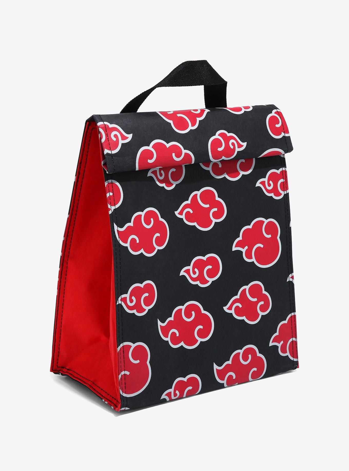 Naruto Shippuden Akatsuki Clouds Lunch Bag, , hi-res