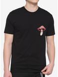Mushroom T-Shirt, BLACK, hi-res
