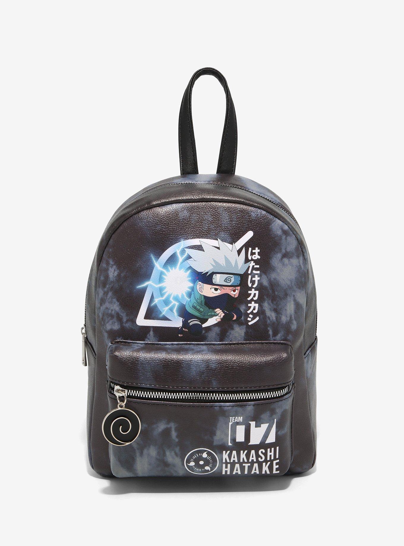 Naruto Shippuden Allover Chibi Character Faux Leather Mini Backpack To–  Seven Times Six