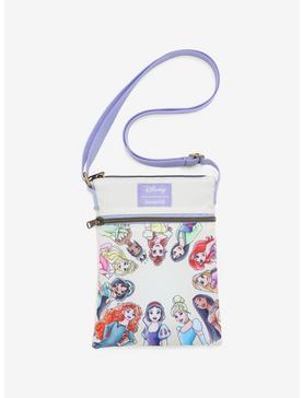 Loungefly Disney Princess Group Passport Crossbody Bag, , hi-res