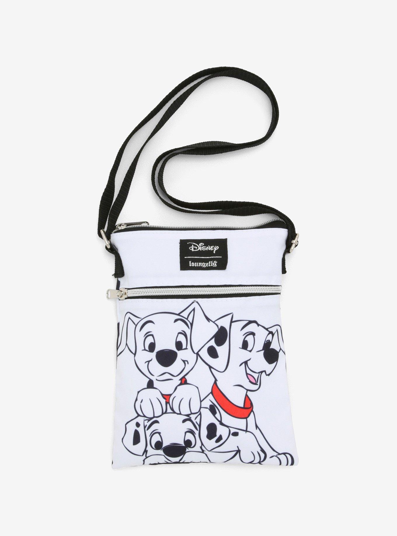 Hot Topic Loungefly Disney 101 Dalmatians Passport Crossbody Bag