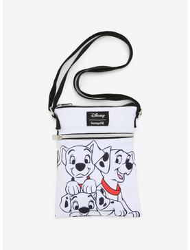 Loungefly Disney 101 Dalmatians Peeking Pups Passport Crossbody Bag, , hi-res